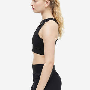 Sujetador deportivo de Yoga de talla grande transpirable con logotipo personalizado de diseño popular para mujer fabricado en Pakistán - Product Image 2