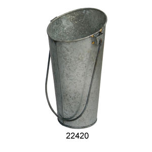 ชุดถังเหล็กชุบสังกะสี5ชิ้นสำหรับใช้ในบ้านและสวนแบบวินเทจ - Product Image 6