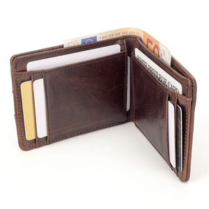 High Quality <b>Men's</b> Leather <b>Wallet</b> Luxury Designer <b>Men</b> PU Leather Bifold <b>Wallet</b> - Product Image 3