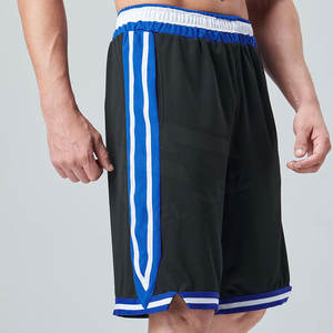 Vente en gros de shorts en maille de polyester de haute qualité pour hommes personnalisés shorts de basket-ball respirants double couche grande taille - Product Image 4