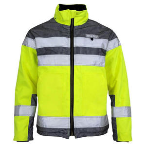 Vestes de sécurité pour hommes en toile à col montant respirantes et écologiques sur mesure à haute visibilité 2025 pour les agents de sécurité - Product Image 3