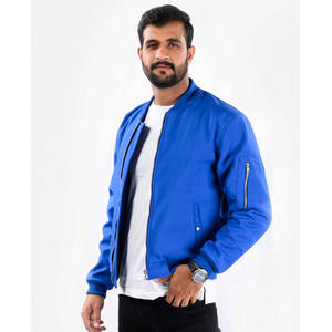 OEM personalizado de talla grande chaqueta de bombardero de invierno de alta demanda de algodón transpirable duradero nueva llegada otoño accesorio chaqueta de los hombres - Product Image 2
