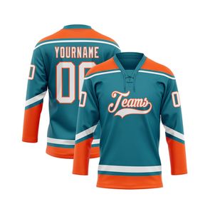 Jersey de hockey sobre hielo de último diseño personalizado, jersey de hockey sobre hielo bordado por sublimación, jersey de hockey en blanco - Product Image 4