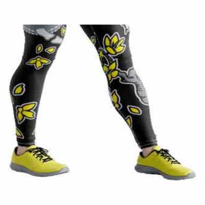 Mallas clásicas con estampado de flores para adolescentes de alta calidad, pantalones, mallas para niñas, mallas llamativas para niñas - Product Image 6