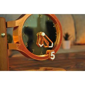 Horloge de table en bois classique tendance de l'industrie, idéale pour les thèmes d'intérieur minimalistes - Product Image 5