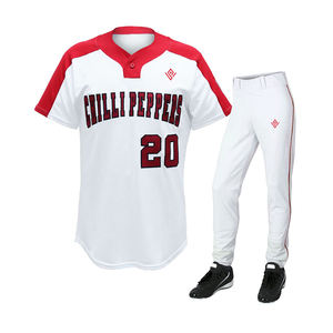 New Arrival High Quality Custom Made <b>Baseball</b> & Softball 100% Polyester <b>Baseball</b> Uniform Kit With OEM Service - Product Image 2