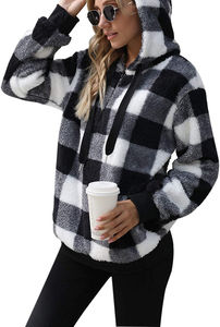 Wholesale Women Hot Selling Product <b>Sherpa</b> <b>Hoodies</b> for Women Direct Factory Supplier Casual Wear <b>Sherpa</b> <b>Hoodies</b> in Bulk Quantity - Product Image 3