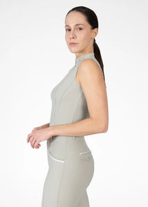 Camiseta de Equitación para Mujer, Capa Base de Alto Rendimiento, Sin Mangas, Elástica, Top de Montar a Caballo, Venta al por Mayor, Tops de Montar Cómodos - Product Image 5