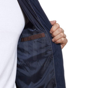 Chaqueta de Invierno para Hombre, de Alta Calidad, Ecológica, Transpirable, de Secado Rápido, con Cuello Alto, Cierre de Cremallera, Diseño Personalizado en la Parte Delantera - Product Image 6