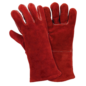 Guantes de Seguridad de Cuero Vacuno Dividido al por Mayor, Resistentes a la Abrasión, al Calor, Antivibración, Antiestáticos y Sin Polvo para - Product Image 2