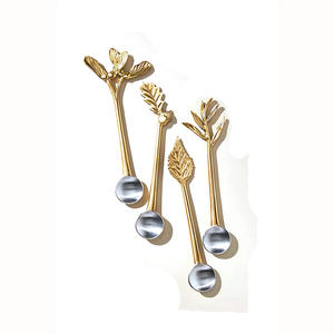 ชุดช้อนตักสลัดทำจากสเตนเลสสีเงินสำหรับโต๊ะและห้องครัวทันสมัย - Product Image 4