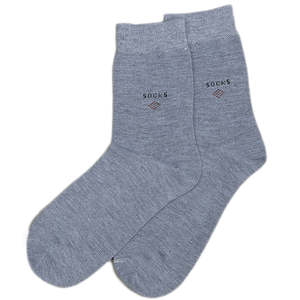 Men's <b>Socks</b> - <b>Grey</b> - Product Image 1