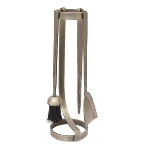 Customized Size Metal Fire <b>Tools</b> Metal Iron Black Powder Coated Finished Metal Fire <b>Tools</b> Premium Quality Iron - Product Image 4