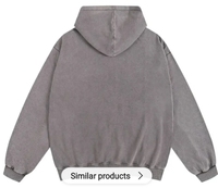 Producto Confiable, Recién Llegado, Sudadera con Capucha Extra Grande con Hombros Caídos y Cremallera, con Diseño 3D e Impresión Digital, en MOQ y Precio Bajos