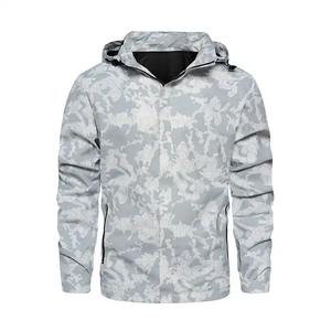 Chaqueta cortavientos de contraste de Color con cremallera de diseño profesional, última moda para hombre, chaqueta cortavientos - Product Image 1