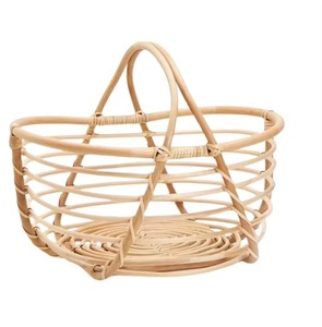 Designer Rattan Basket Handmade Woven Basket for Fruits Snacks Laundry <b>Toys</b> <b>Kitchen</b> Tabletop Home Decor and Storage Use - Product Image 5