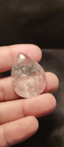 คริสตัลควอตซ์รูไทล์สีทองทรงหยดน้ำ จี้ควอตซ์รูไทล์สำหรับเป็นของขวัญ - Product Image 4