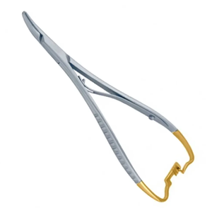 TC ที่ใส่เข็มโลหะแบบโค้ง140มม. ที่ใส่เข็มคุณภาพสูงเครื่องมือเกี่ยวกับศัลยกรรมกระดูก - Product Image 1