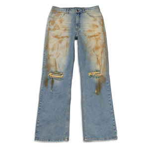 Pantalones Vaqueros de Diseño Personalizado DENIM, Lavado Desgastado con Efecto Decolorado al Sol, Jeans Desgastados con Lavado Ácido para Hombre - Product Image 6
