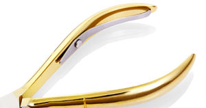 Nghia คีมตัดหนังกำพร้าชุบทองแบบแข็งสำหรับ N-112ชุดเครื่องมือทำเล็บมือเล็บเท้าชุดดูแลเล็บผลิตจากเวียดนาม - Product Image 2