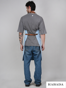 Tabliers unisexes personnalisés pour barmans tablier en toile professionnel avec lanières en cuir tablier de chef barista - Product Image 4