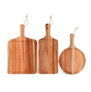 Logo personnalisé écologique fait à la main en bois planche à découper lavable au lave-vaisselle pour les détaillants d'ustensiles de cuisine cadeau planches à découper - Product Image 5