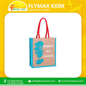 Petit sac fourre-tout en jute fait main de haute qualité avec logo personnalisé et poignée en corde Cadeau écologique au meilleur prix à vendre - Product Image 5