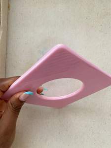 2025 nouveauté audacieux été bohème mode Bracelet rose couleur carré résine bijoux pour femmes - Product Image 3