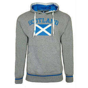 Bandera de país impresa de talla grande, sudaderas con capucha para hombre de peso pesado, venta al por mayor, sudaderas con capucha para hombre de gran tamaño de algodón pesado lavado Vintage - Product Image 3