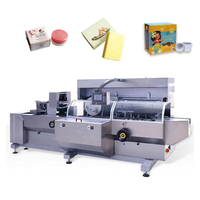 Machine d'emballage automatique de boîtes en carton pour bouteilles, sachets de thé triangulaires et autres petits emballages en papier