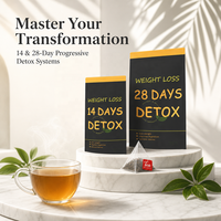 Infusion Détox Minceur Naturelle aux Herbes en Gros, Marque Privée Premium, pour un Nettoyage Corporel et un Soutien Métabolique, Cure de 14 ou 28 Jours