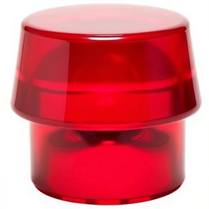 Tête de marteau SIMPLEX en plastique rouge à face souple de 60 mm HALDER - Product Image 3