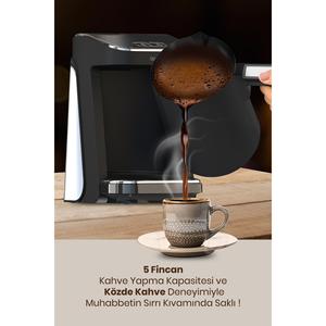 Vantaggioso Set bianco di due 7 litri XXL Airfryer aria friggitrice 5 tazze di capacità macchina da caffè turco