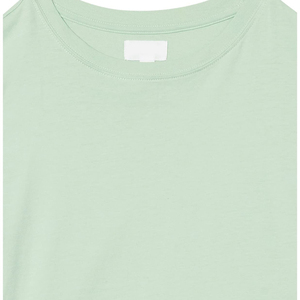 Color sólido señoras camiseta a granel algodón Mujer camiseta lisa EE. UU. de gran tamaño mujer transpirable Streetwear tallas grandes camisetas de mujer - Product Image 6
