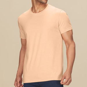 Nueva llegada personalizada cantidad a granel camiseta hombres 100% algodón camiseta cuello redondo camisas venta al por mayor ropa de lujo nueva llegada camisetas hombres - Product Image 1