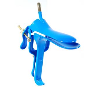 Espéculo de Acero Inoxidable Recubierto Leep, Azul con Tubo de Humo, Juego de Instrumentos Manuales, Grande, Mediano, Pequeño, Reutilizable - Product Image 5