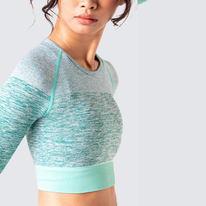 Women's Quick-Dry Seamless Yoga Set Reversible Sports Bra <b>Leggings</b> Breathable Athletic Fitness Tops Bottoms Solid <b>Pattern</b> XS - Product Image 6