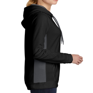 Sudadera con Capucha Térmica Transpirable para Mujer, Informal, de Algodón y Felpa, Mangas Largas, Cordón Ajustable, Logotipo Personalizado en la Parte Delantera, para Invierno - Product Image 3