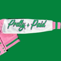High Street personnalisé femmes Polyester recadrée Varsity veste à la mode lâche décontracté Letterman Patch haut court veste pour hommes