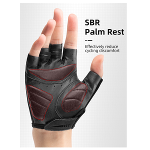 New Design <b>Half</b> Finger Men Women Hand Protection Anti <b>Slip</b> Breathable Cycling <b>Half</b> Finger Gloves - Product Image 5