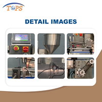Machine de remplissage de liquides industrielle pour la confiture, la moutarde, la pâte de tomate, remplisseuse à pompe rotative
