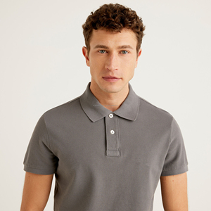 Maillot à manches courtes personnalisé pour hommes pour polo Unique respirant été nouveau Style décontracté avec motif solide - Product Image 3