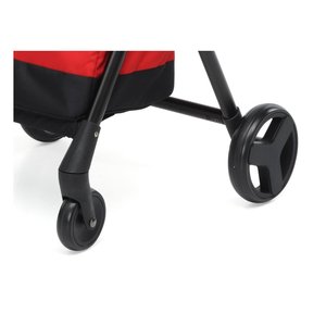 รถเข็นช็อปปิ้ง 46 ลิตร GO FAST สีเทา 61x51x108 ซม. โครงพลาสติกและเหล็ก - Product Image 6