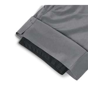 Pantalones cortos deportivos de algodón de alta calidad 2024 para hombre y mujer, pantalones cortos de gimnasio de poliéster cómodos con Cintura elástica de Color hierro, calle alta - Product Image 3