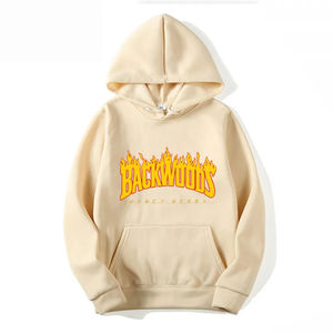 Sweats à capuche unisexes décontractés à manches longues T-shirts pour hommes Sweats à capuche tendance hip-hop imprimés personnalisés - Product Image 4