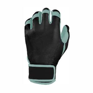 Gants de frappeur de baseball professionnels sur mesure en gros, en cuir et caoutchouc, avec fermeture auto-agrippante, taille XXL, haute qualité, confortables et durables pour adultes - Product Image 2