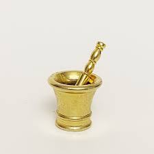 100% Real Brass Mortar and Pestle Crusher Spice <b>Grinder</b> <b>Herb</b> Bowl Pesto Powder Mortar <b>for</b> Customized Sale - Product Image 6