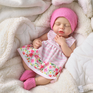 Poupée Reborn Bébé Fille Réaliste en Silicone Platine Entier de 16'' Babeside <span class=keywords><strong>Lucy</strong></span>, Faite à la Main, Douce, Vente en Gros OEM/ODM - Product Image 5