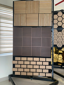 Giá cả cạnh tranh bằng gỗ tấm Tường đá phiến cho văn phòng nhà phòng khách Trần gỗ tấm âm thanh âm thanh bằng chứng nhà kho - Product Image 4