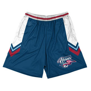 Ensemble de shorts de crosse pour hommes avec logo personnalisé et design uniforme imprimé 100% polyester durable réversible de meilleure qualité - Product Image 5